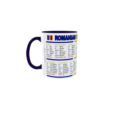 Romanian verb conjugation, cana ceramica, 330ml, model cgs1731